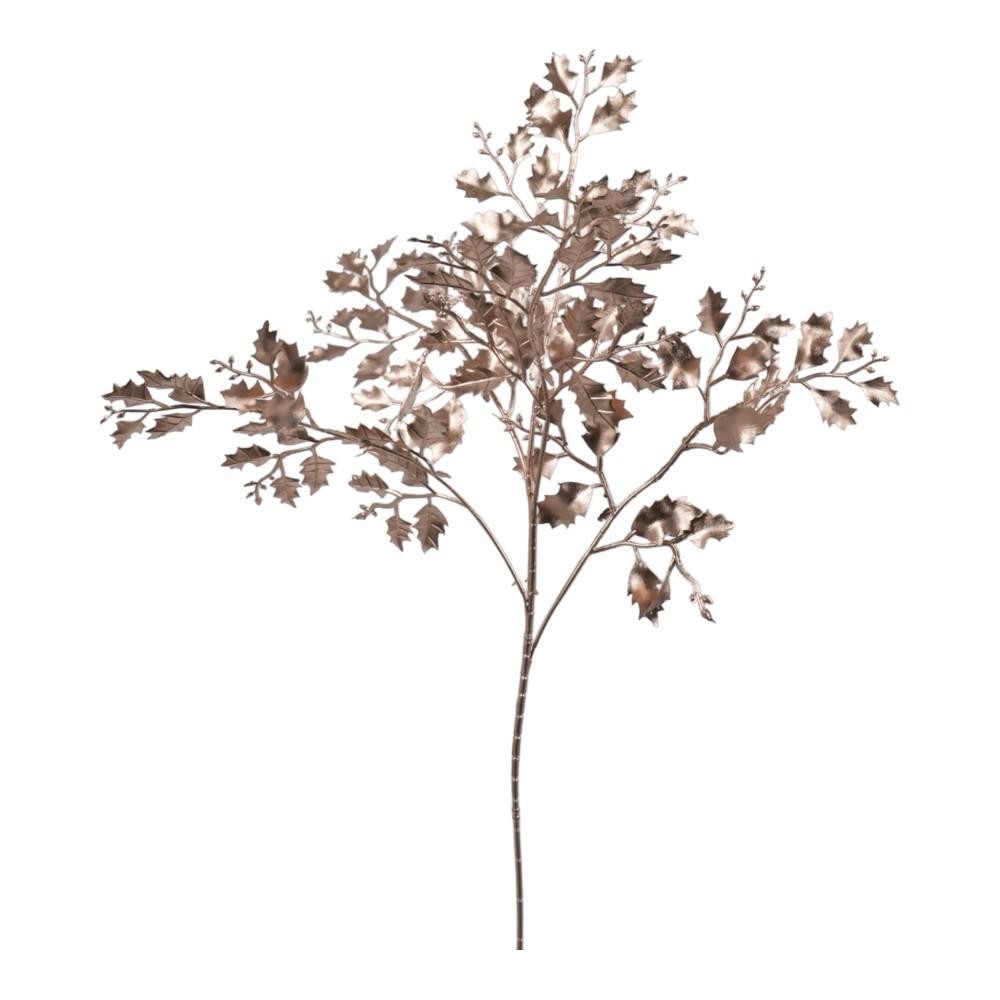 RAMO AGRIFOGLIO x 5 CM.82 CHAMPAGNE